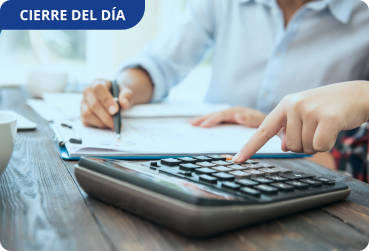 Cierre del día